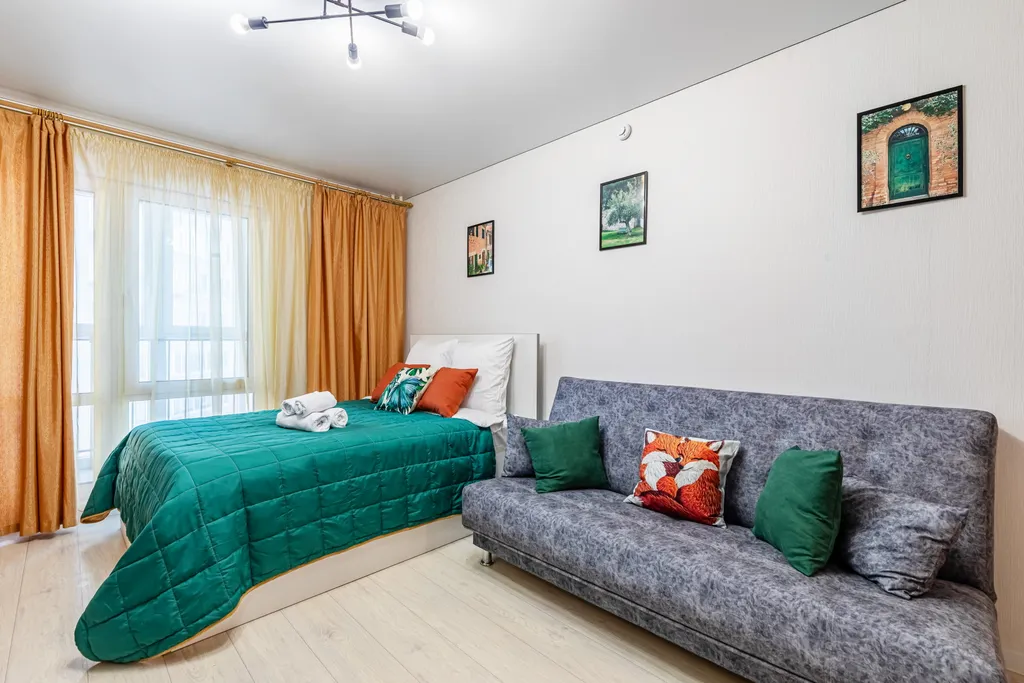 Квартира-студия Счастье в самом востребованном ЖК Зеленодольска — аренда посуточно в Зеленодольск