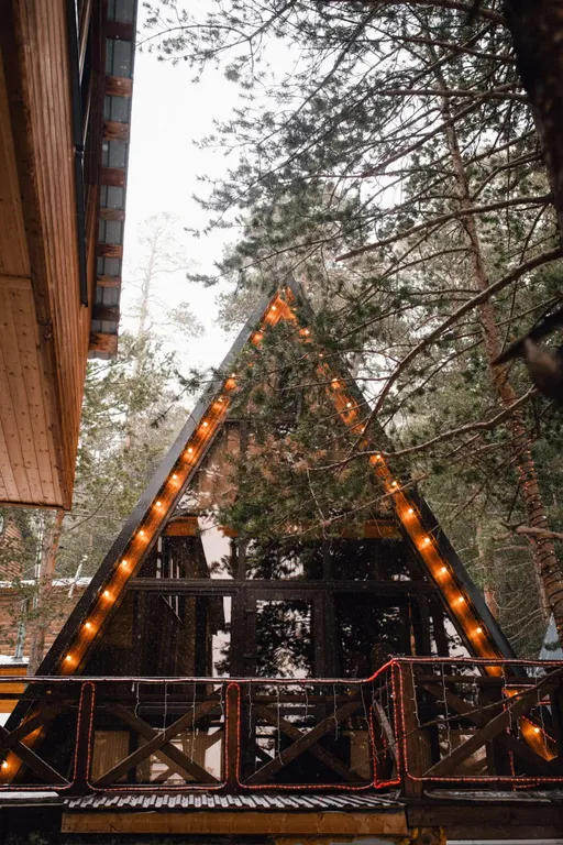 Уютный A-frame Fox.azay