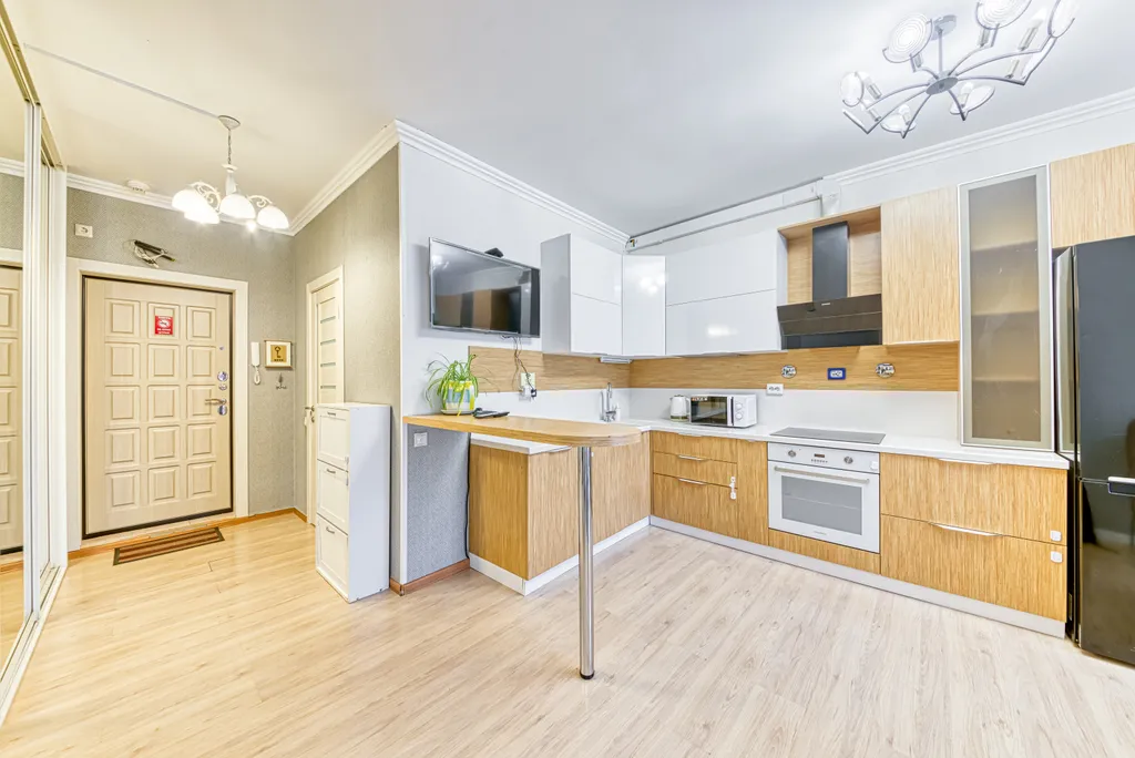 Двухкомнатная квартира в ЖК Акварели