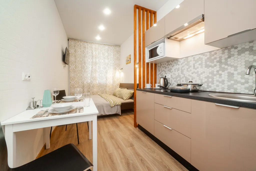 Квартира Квартира Комфортная светлая студия на северо-западе — Москва