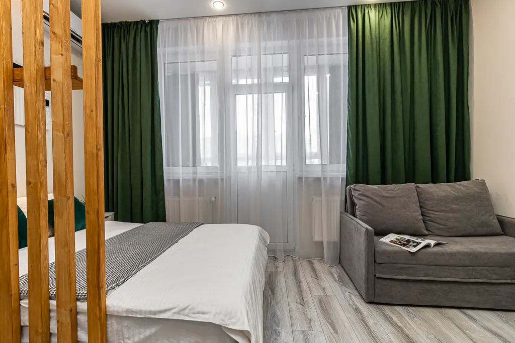 Квартира Квартира Студия для 3 гостей в ЖК Друзья — Краснодар