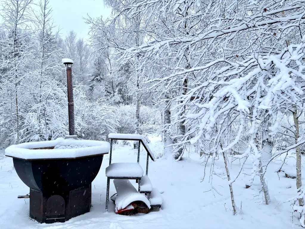 Домик с видом на лес