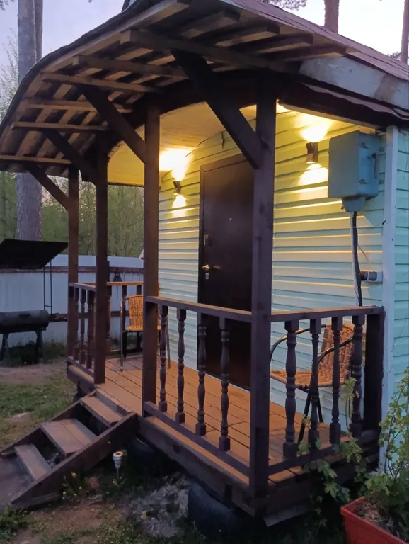 Коттедж Загородный домик с беседкой и зоной барбекю — Рябово