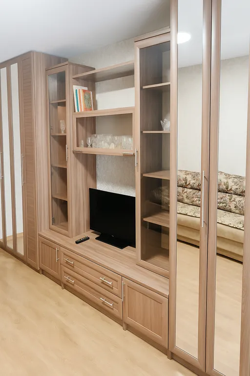 Квартира для рабочих поездок с балконом