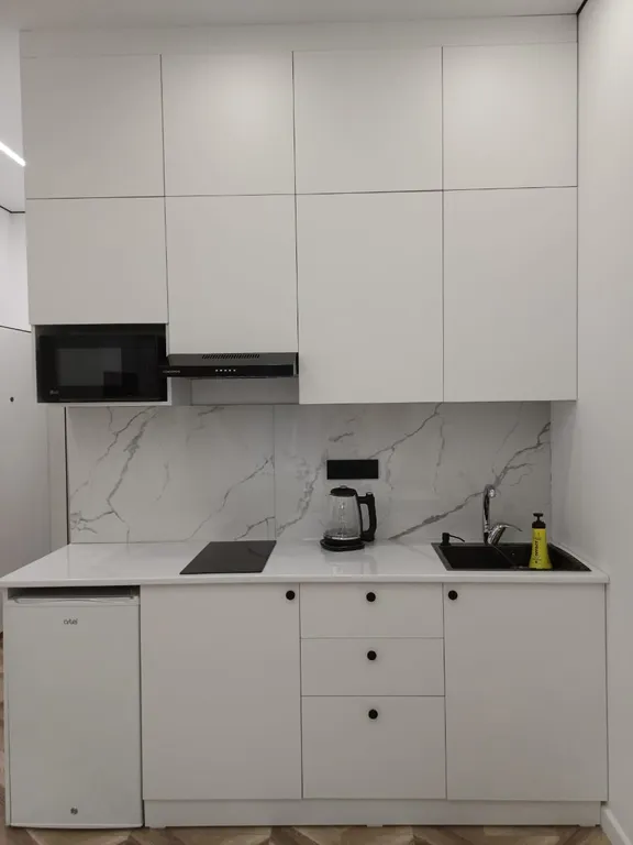 Квартира Уютная квартира студия в ЖК бизнес класса, вблизи ТРЦ Мега — Алматы