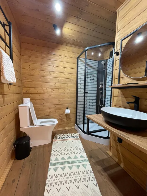 Большой домик в глэмпинге эко-ферма Гуляй поле