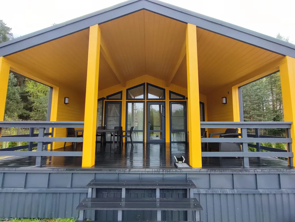 Гостевой дом в Подмосковье по Дмитровскому ш. Дом на берегу р.Волга