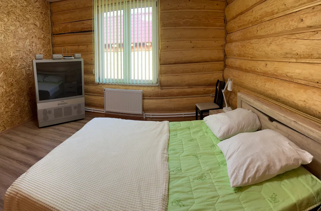 Новый бревенчатый дом