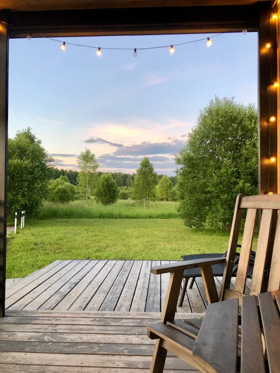 Коттедж Дом с панорамными окнами — Можайск