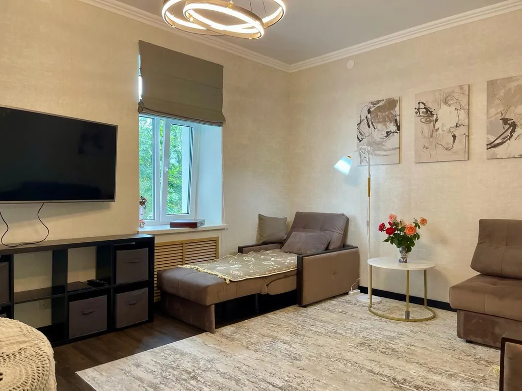 Уютная квартира в центре с очаровательным ретро-балконом