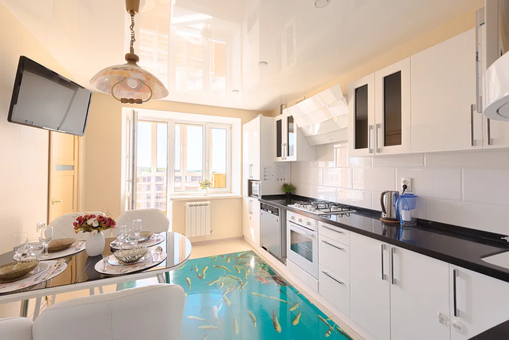 Апартамент с видом на Волгу, кондиционер, джакузи, гостиничный сервис