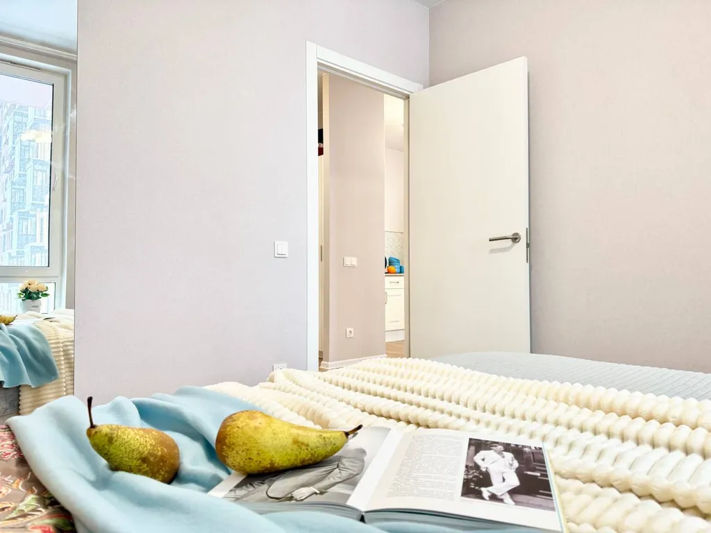 Уютная евро-двухкомнатная квартира в Лайково