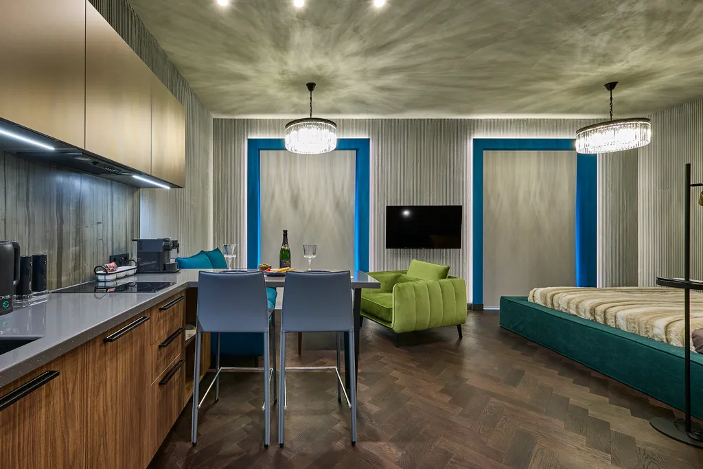 Квартира Апартаменты Metro Chic — Москва