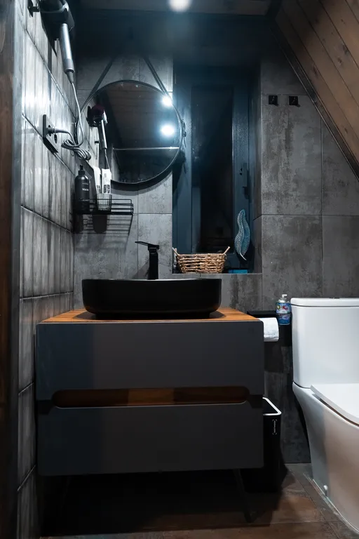 Дом А-Фрейм 42м2 с террасой №1