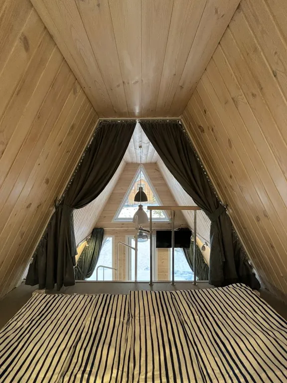 Новый дом с видом на гору