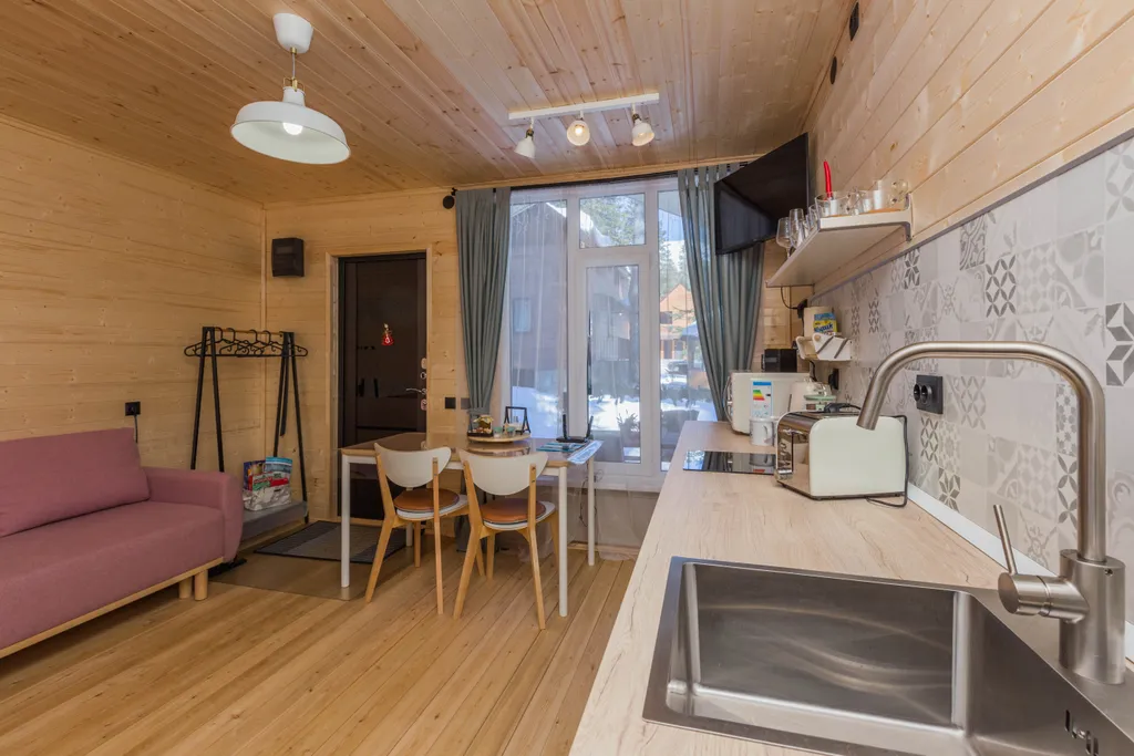 Эко домик в горах