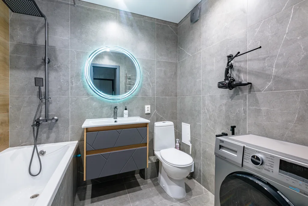 Студия Loft рядом с МНТК в новом микрорайоне, халаты, гостиничный сервис