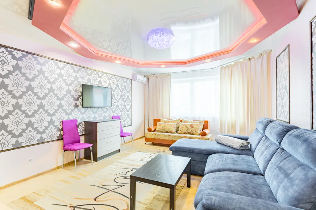 Квартира с оригинальным дизайнерским ремонтом