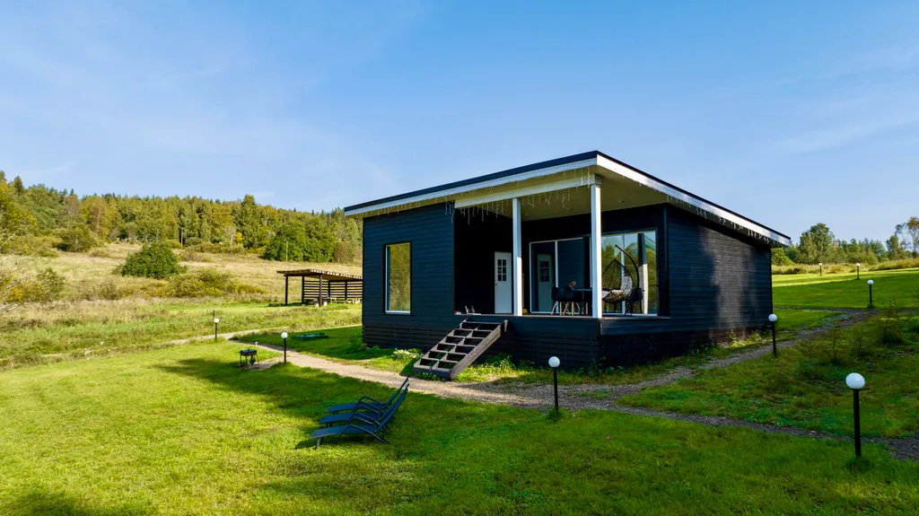 Дом # 1 в карелии с видом на Ладогу