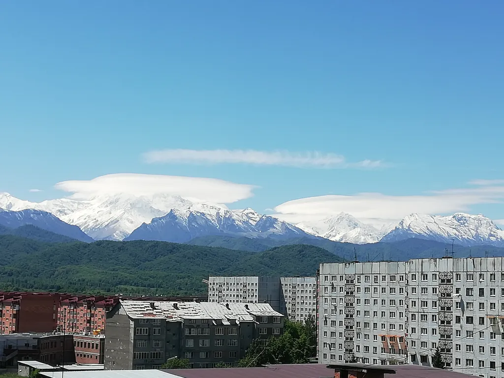 Квартира с шикарным видом на горы