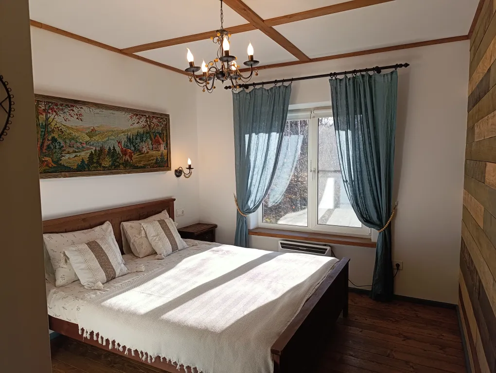 Шале с сауной на берегу реки