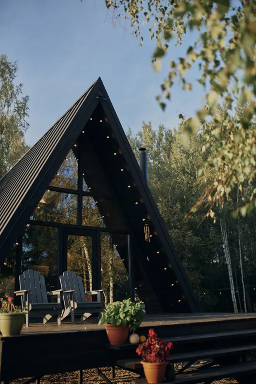 Шале в Беловежской Пуще Forest Soul Aframe