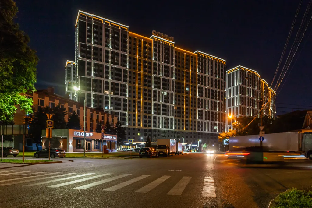 Квартира Квартира Дизайнерская евродвушка в жк все свои vip, центр Краснодара — Краснодар