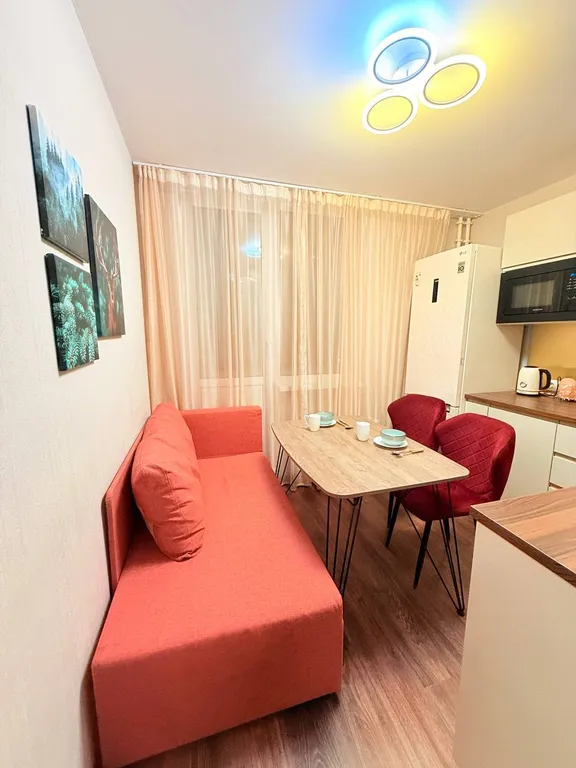 Квартира Квартира Светлая 1-комнатная 35 квадратных метров — Новоивановское