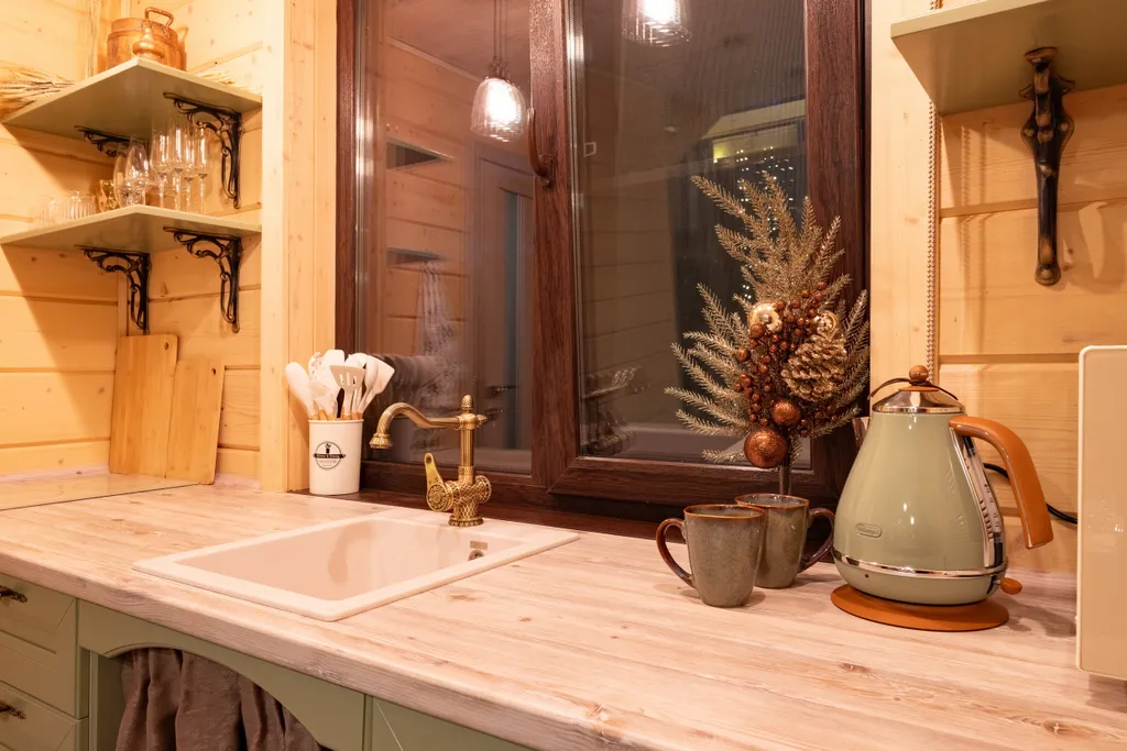 Дом с камином