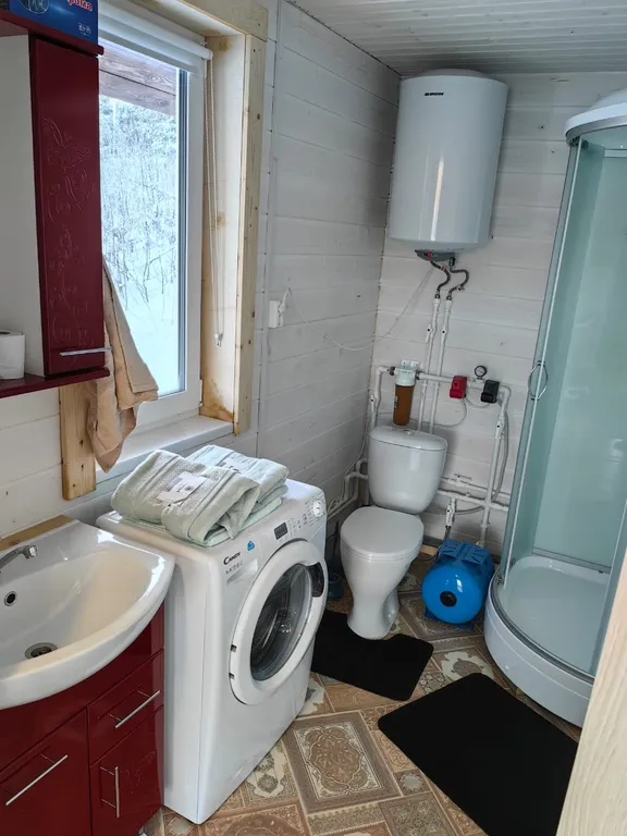 Уютный дом со всем необходимым по дороге к деду морозу