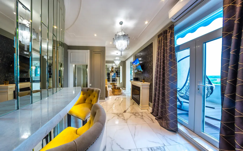 Апартаменты с джакузи и террасой