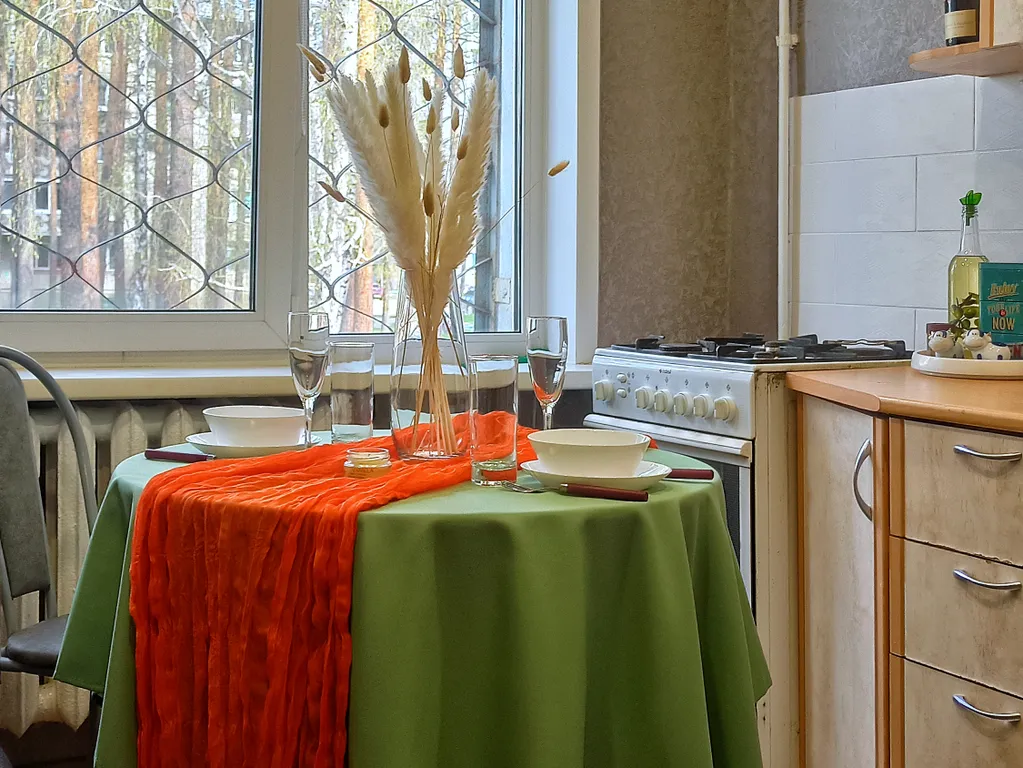 1-к квартира на 2-4 гостя в тихом дворе 212 квартала