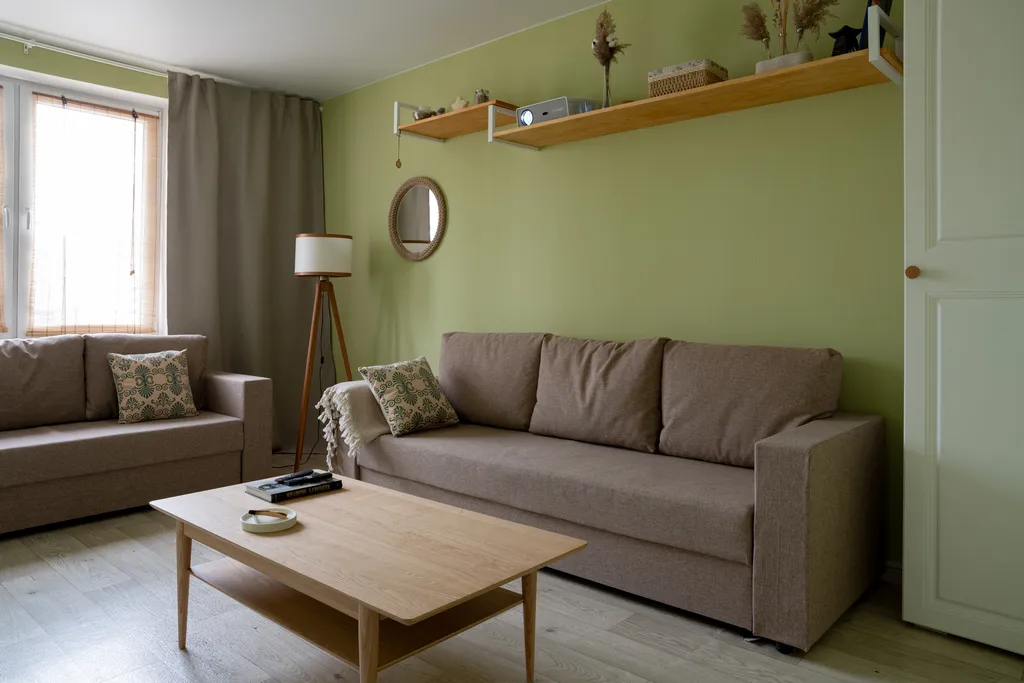 Квартира в скандинавском стиле для приятного отдыха