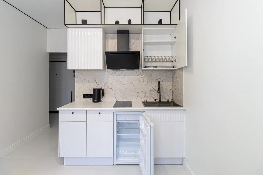 Квартира Светлая квартира с дизайнерским ремонтом Алисой и качелями в спальне — Краснодар