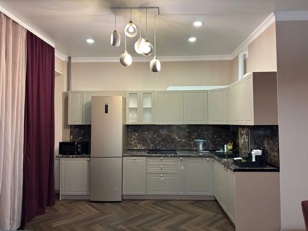 Евродвушка в центре с панорамными видами на Машук и реку