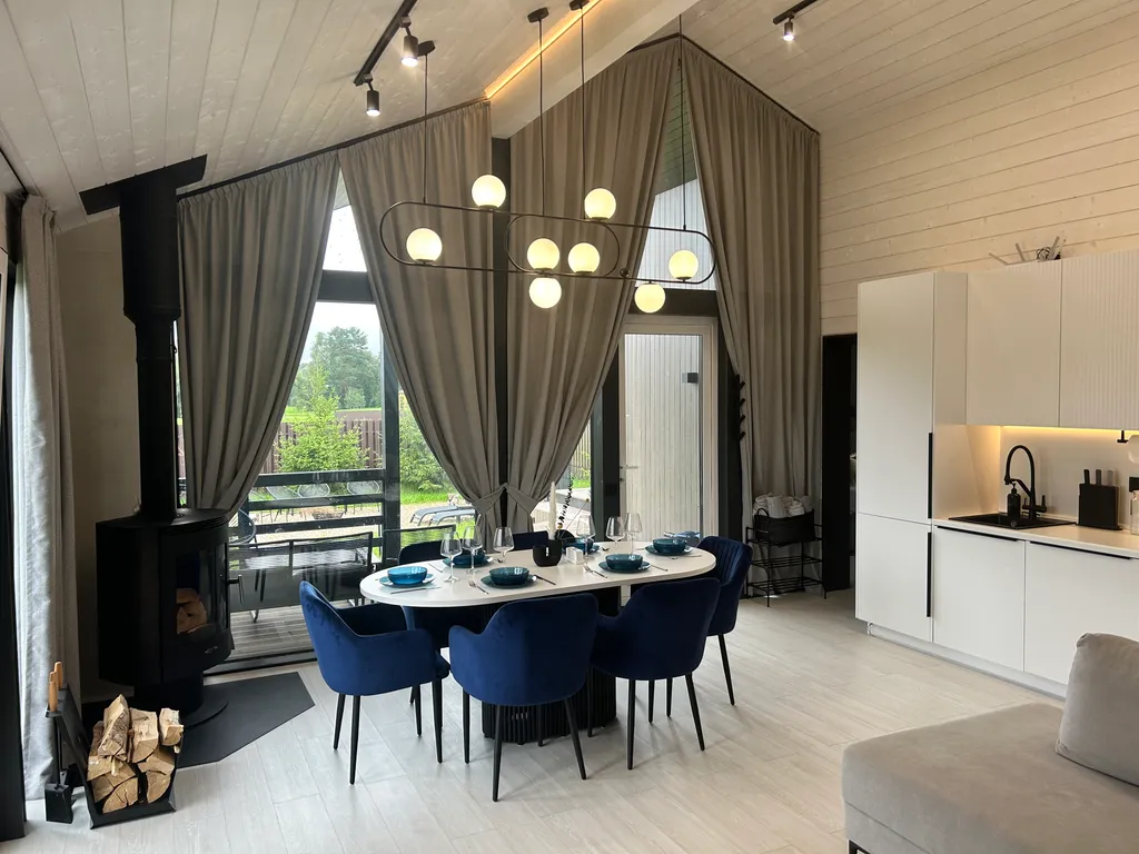 Уютный дом с сауной и чаном