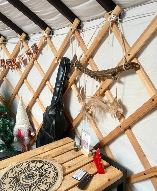 Коттедж Коттедж Юрта Ретрит с баней — Можайск