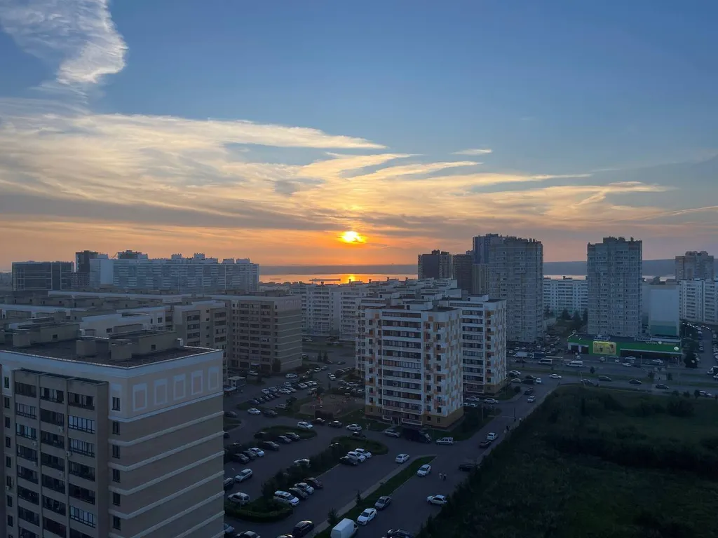 Уютная квартира с шикарным видом на реку Кама и город