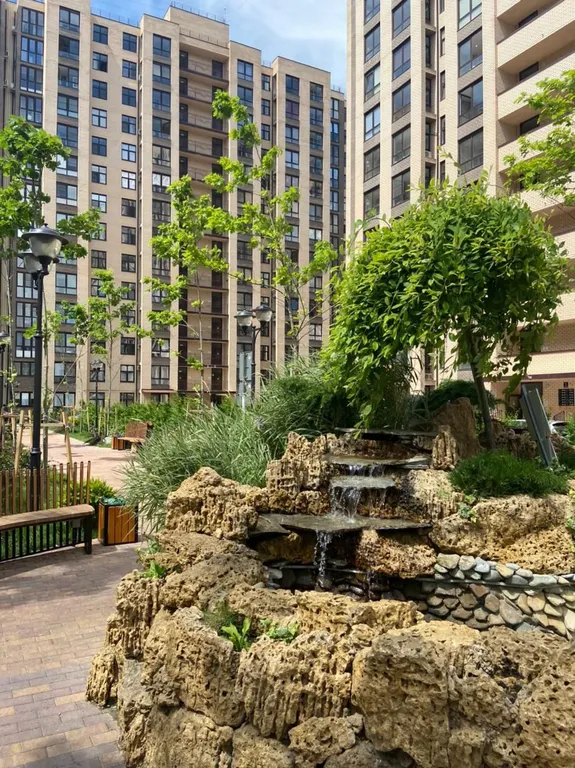 Квартира Квартира в доме с фонтаном, парковкой, зоной барбекю и отличным двором — Анапа