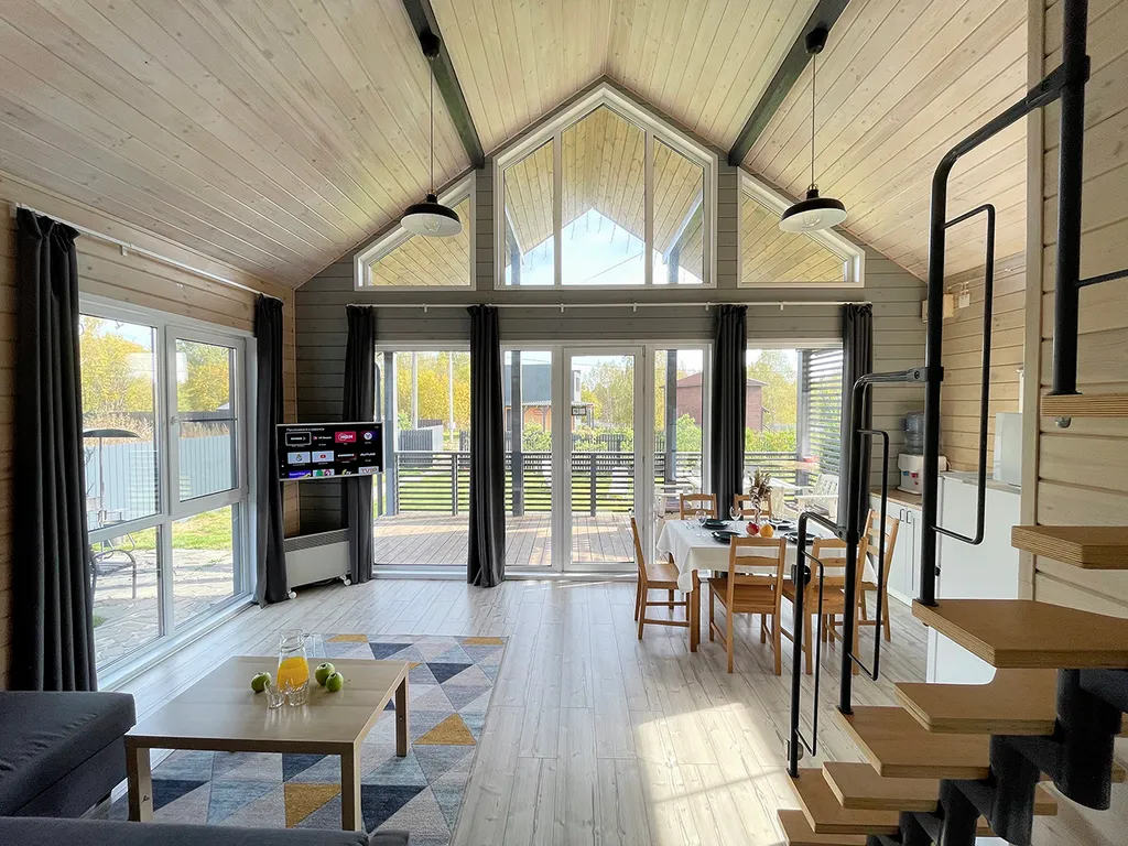 Дом с сауной и банным чаном рядом с озером Плещеево