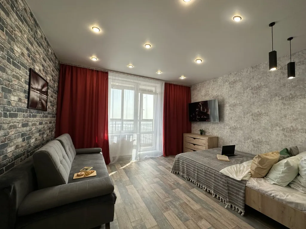 Квартира Квартира Уютная студия рядом с жд вокзалом с прекрасным видом на город — Новосибирск