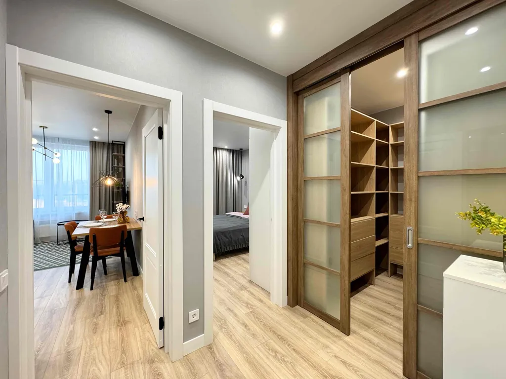 2х-комнатная cтудия по дизайн-проекту в новом ЖК комфорт-класса