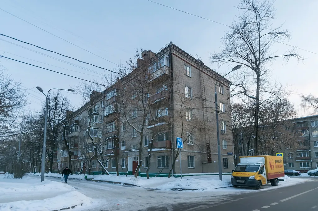 Квартира Квартира Комфортабельная студия с проектором в тихом районе Москвы у м. Коптево — Москва