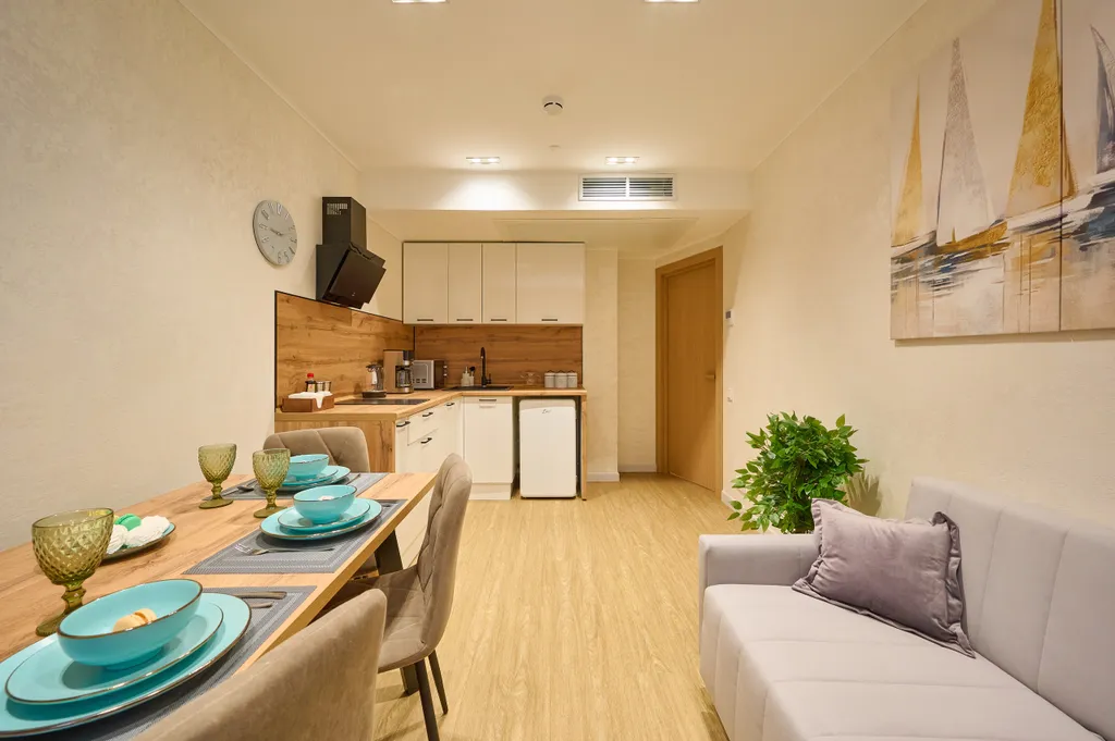 Дизайнерский апартамент в апарт-комплексе Grand Palace