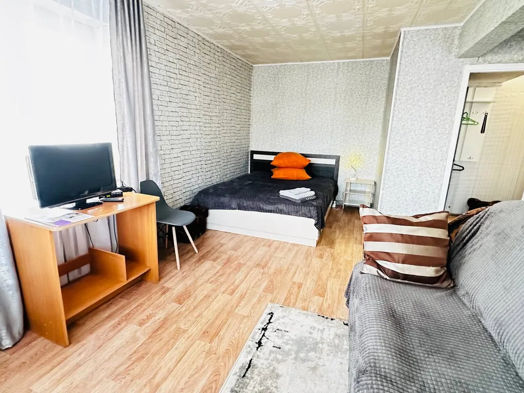 Комфортная квартира до 4 человек с балконом