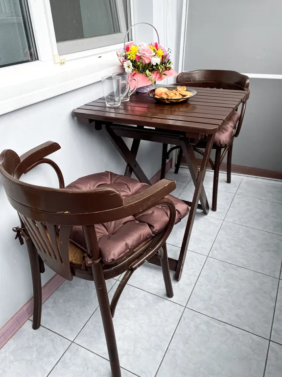 Уютная однокомнатная квартира с лоджией