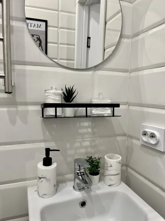 Светлые апартаменты для двоих рядом с Шереметьево