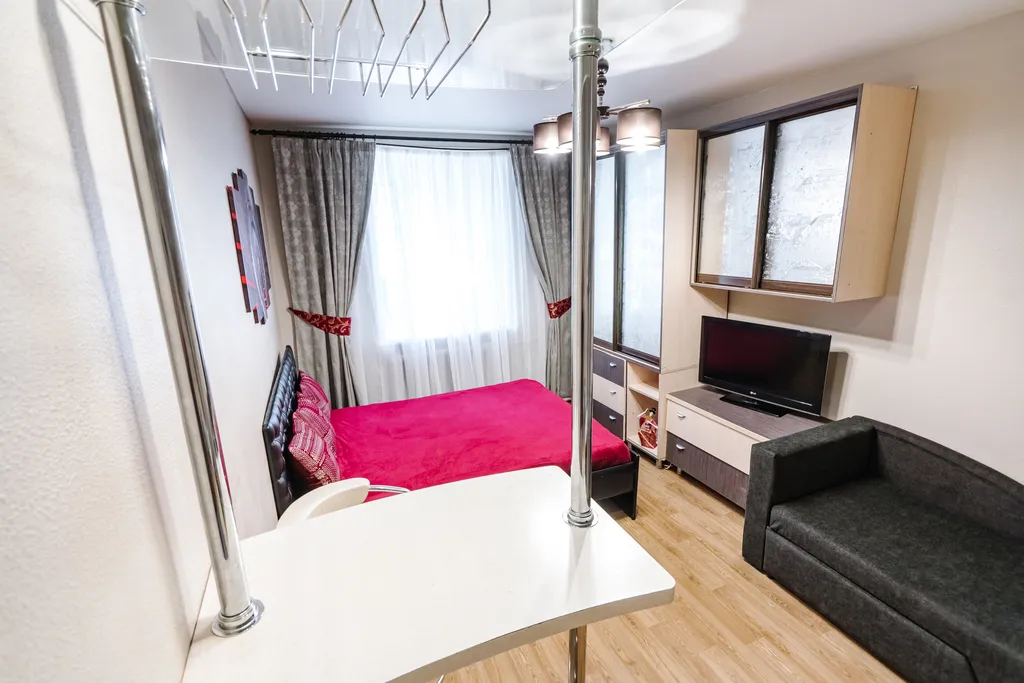 Небольшая студия гостиничного типа