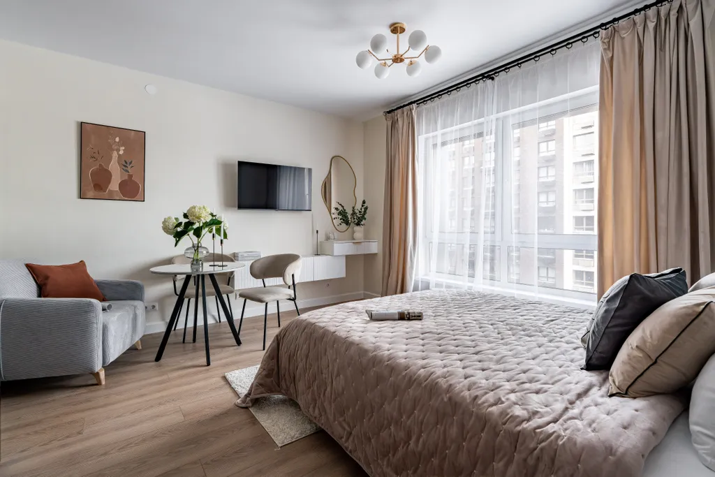 Квартира Квартира Уютная студия от Merino Home — Санкт-Петербург