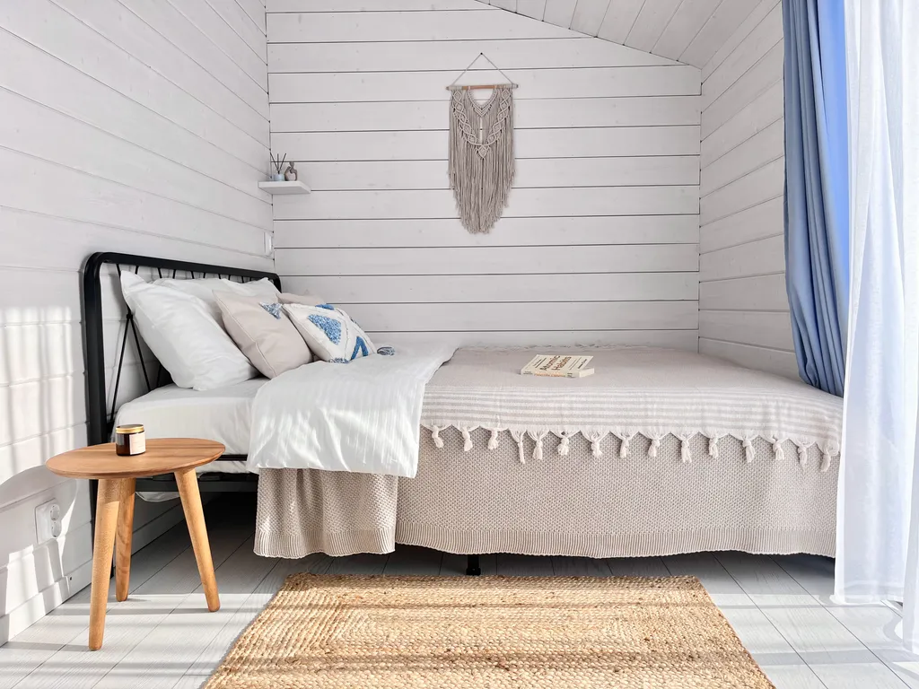 Панорамный барн в стиле Дубльдом с баней и чаном